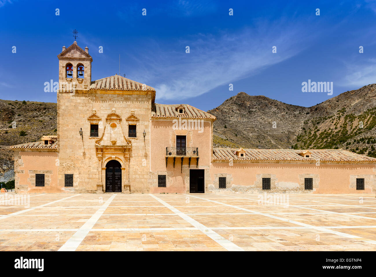 Hospederia Virgin Del Saliente near Albox Almeria Province Andalusia Spain Stock Photo