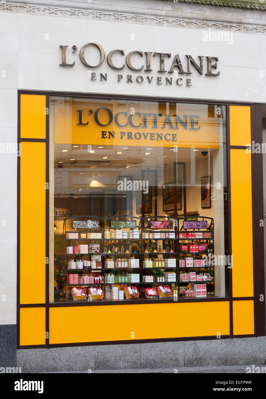 L'Occitane en Provence shop in Church Street, Liverpool Stock Photo Alamy