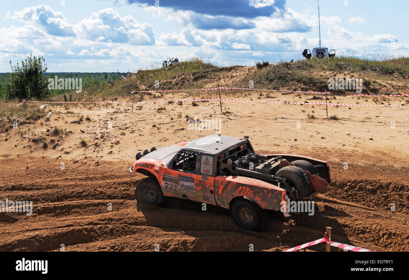 Baha Races Races on a rally-raid on sandy dunes. Rally-raid Baha