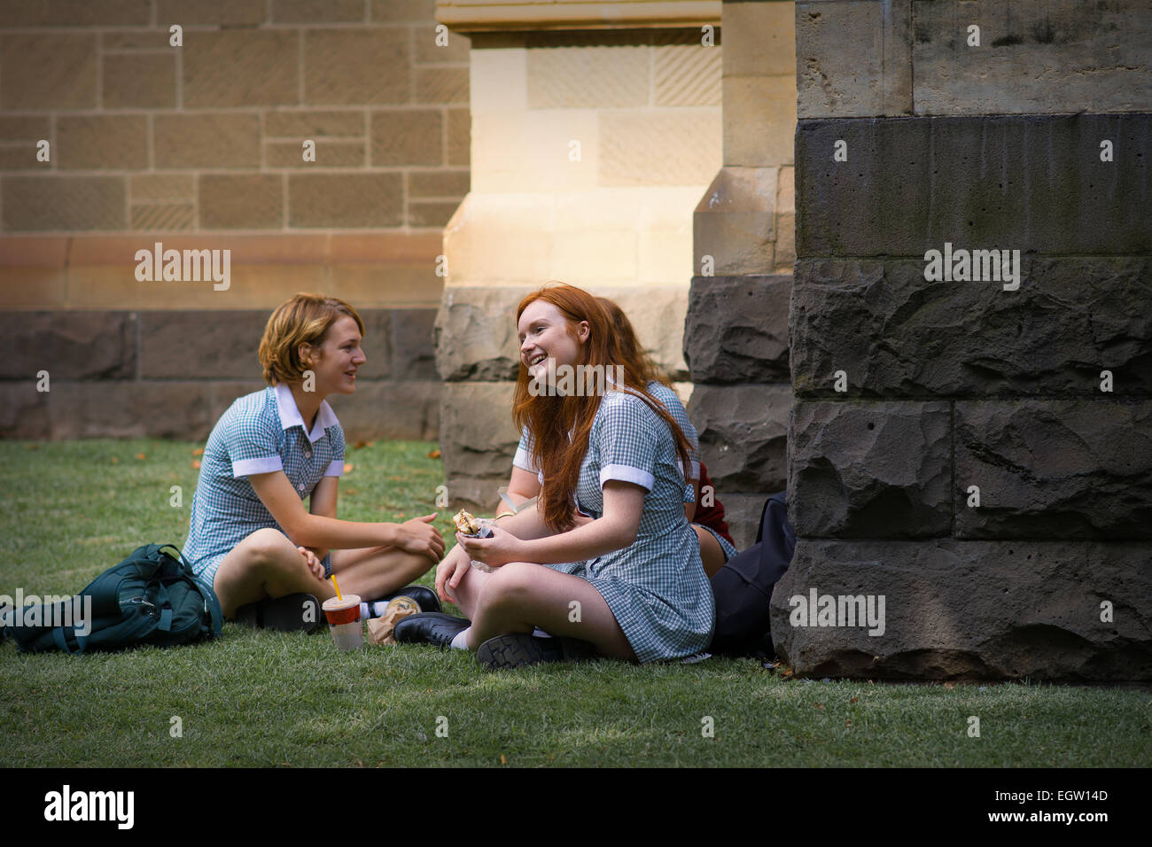 Girls school uniform hi-res stock photography and images - Alamy