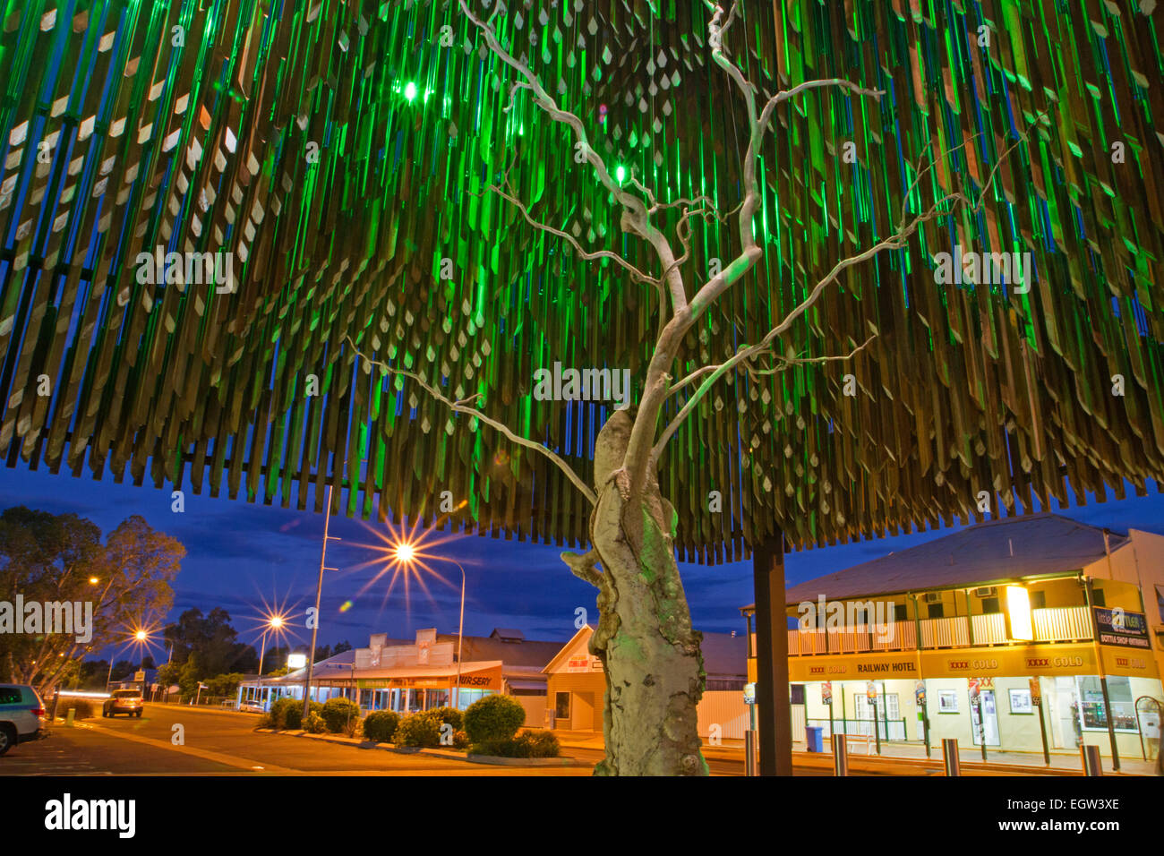 The Tree of Knowledge, said to be the birthplace of the Australian Labor Party Stock Photo