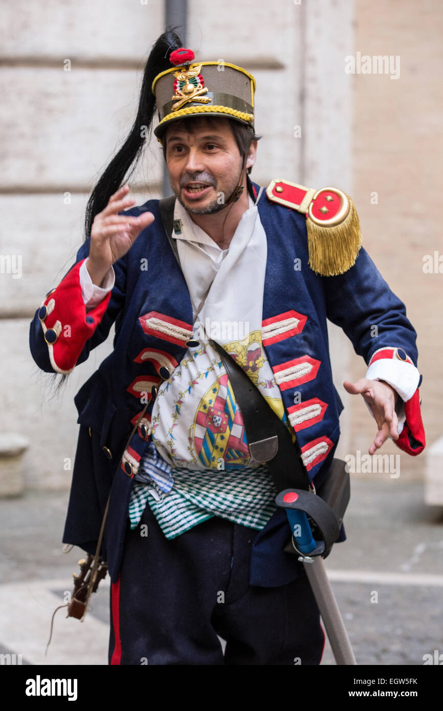 Parade for Carnevale Romano 2015, Rome, Italy Stock Photo - Alamy