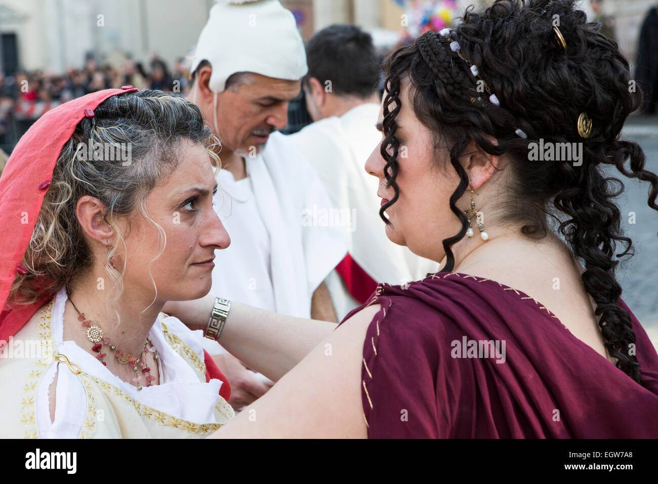 Parade for Carnevale Romano 2015, Rome, Italy Stock Photo - Alamy