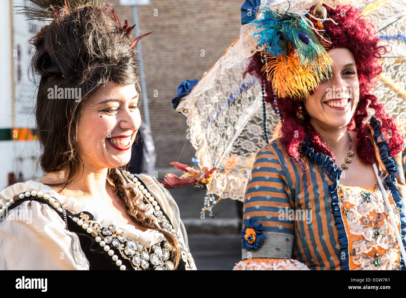 Parade for Carnevale Romano 2015, Rome, Italy Stock Photo - Alamy
