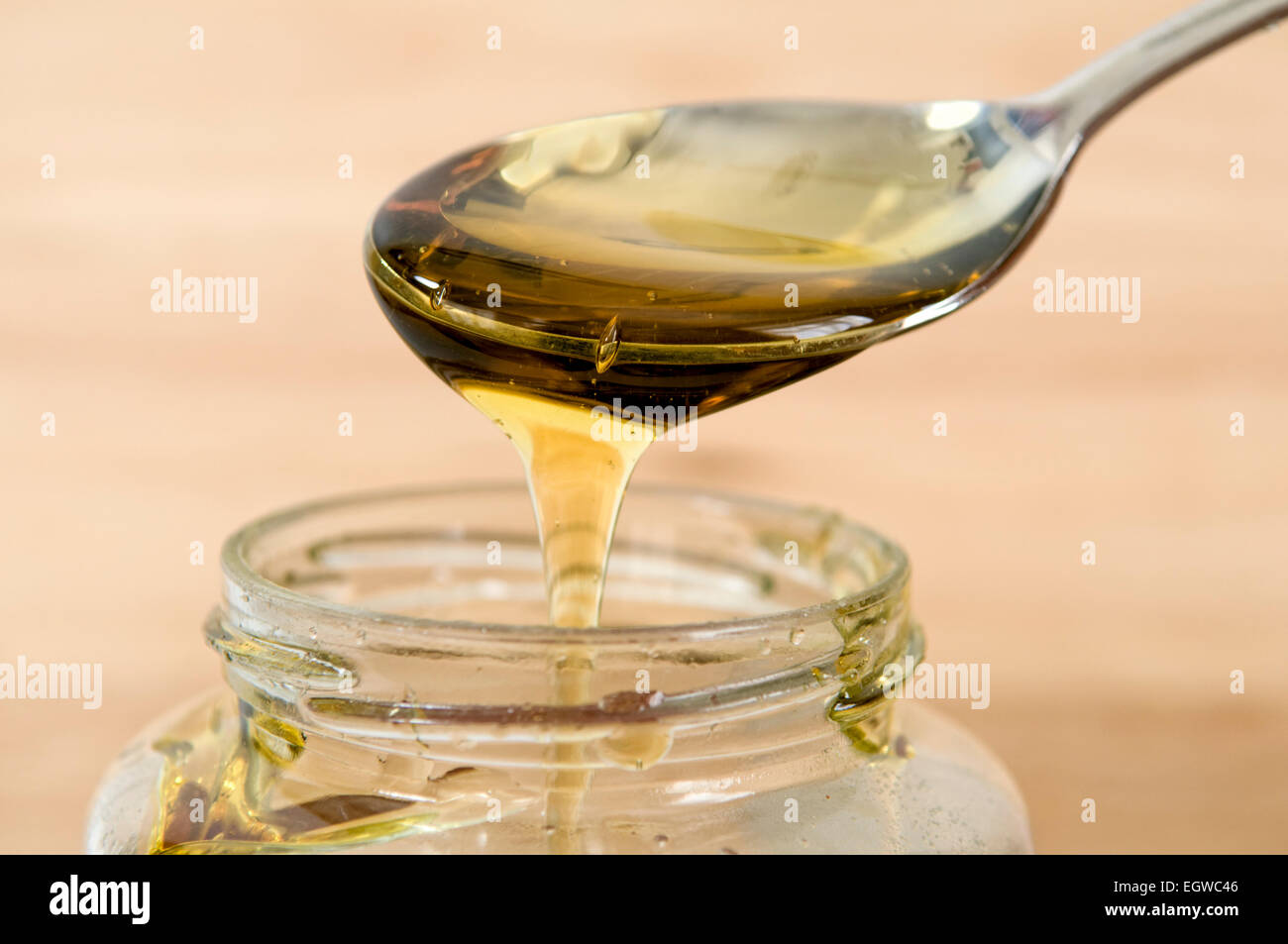 Dripping syrup spoon hires stock photography and images Alamy