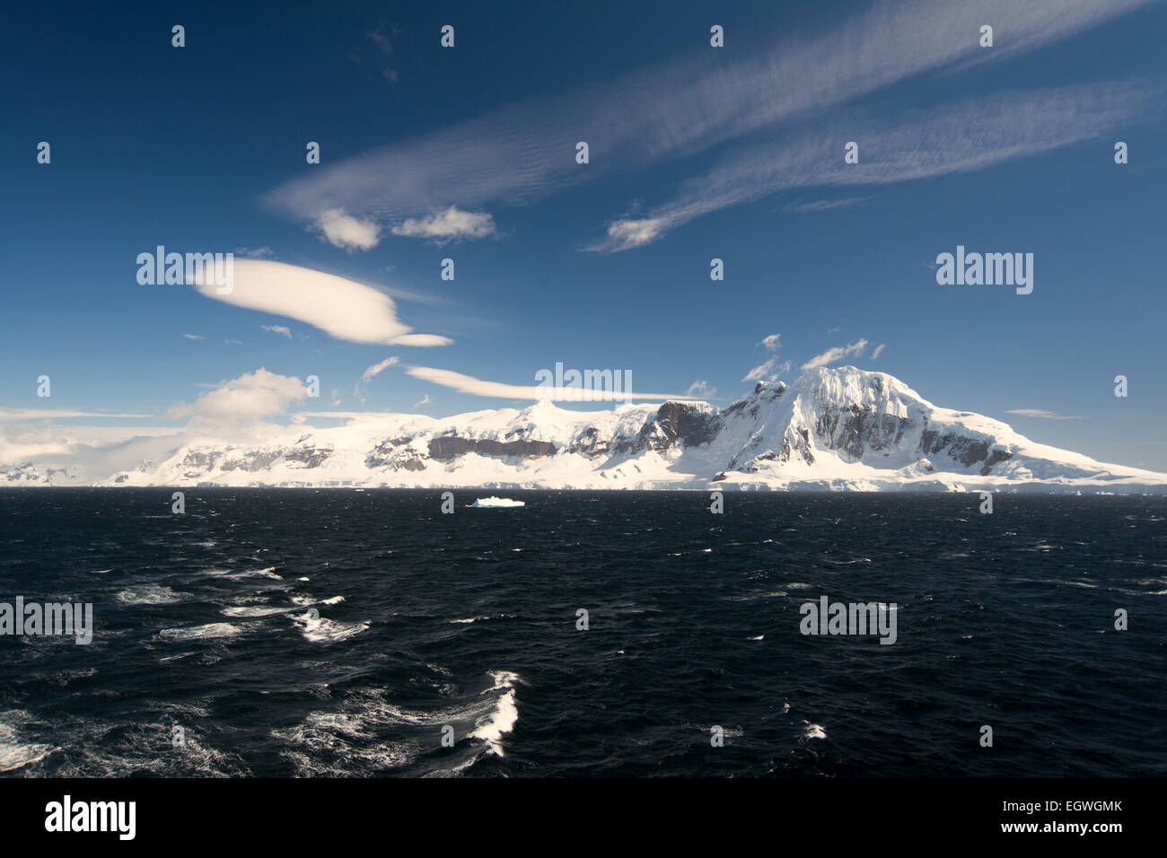 Dallmann Bay Anvers Island Antarctic Peninsula Antarctica Stock Photo