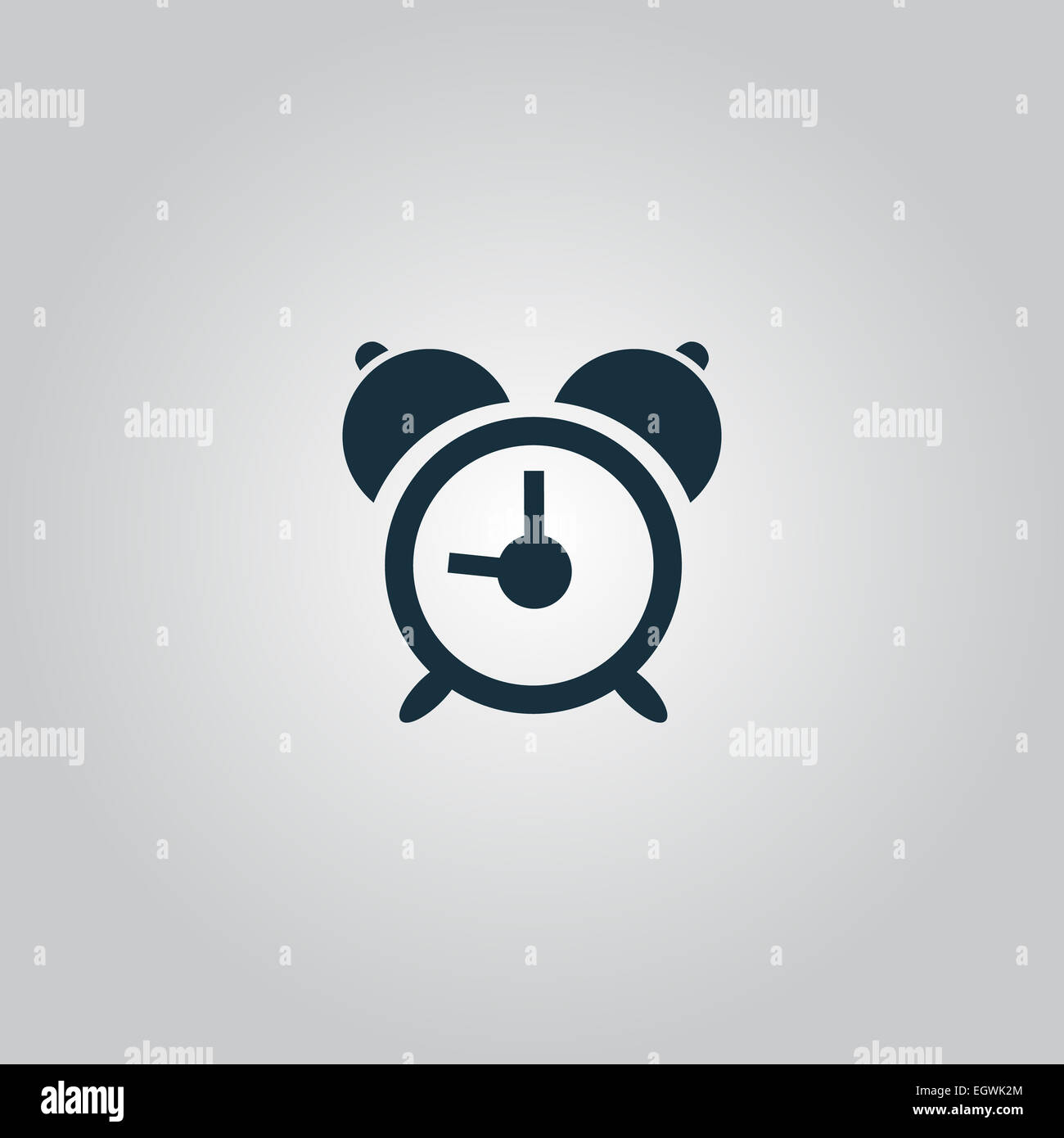alarm clock icon Stock Photo Alamy