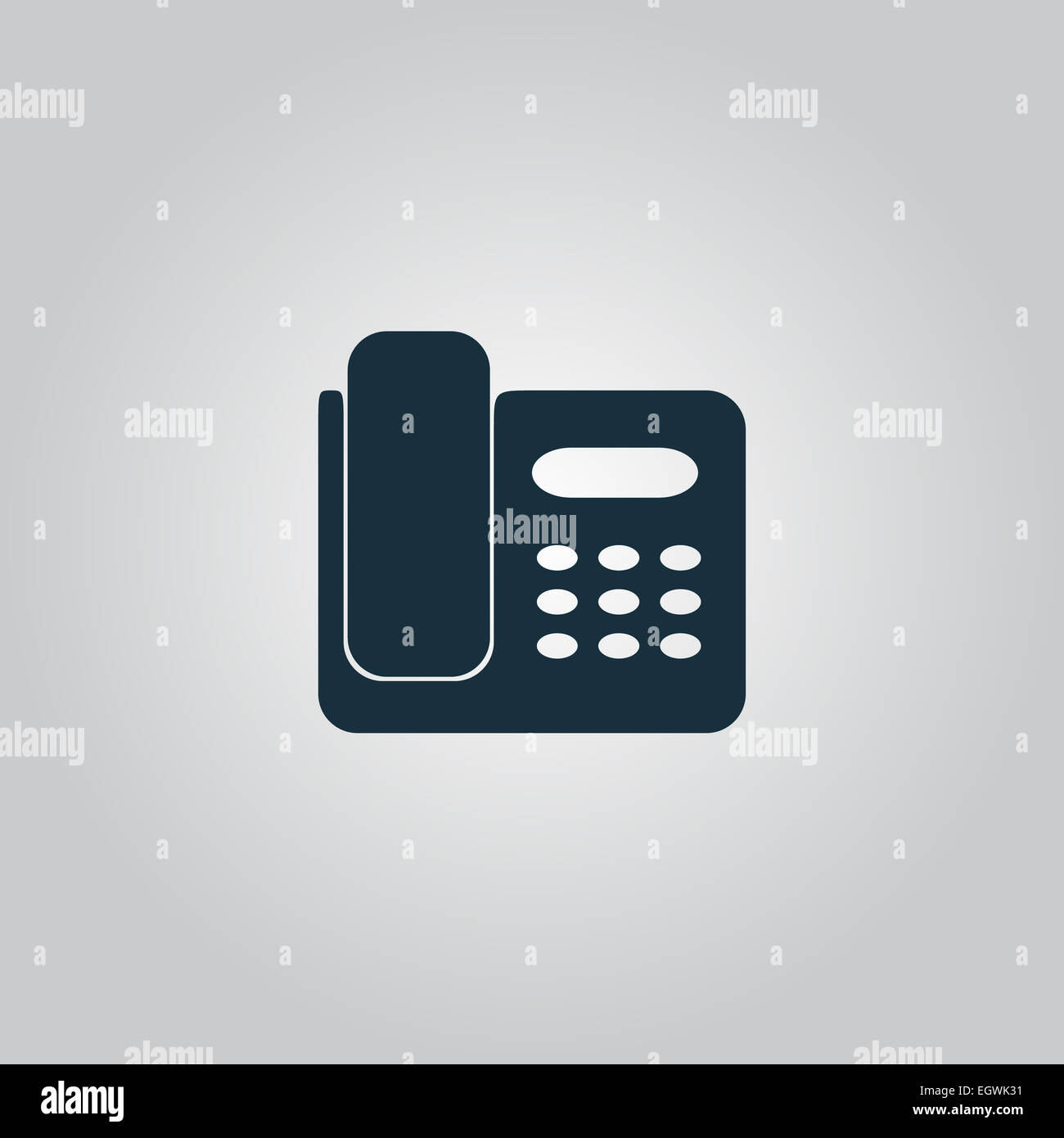 Vector fax machine illustration Stock Photo - Alamy
