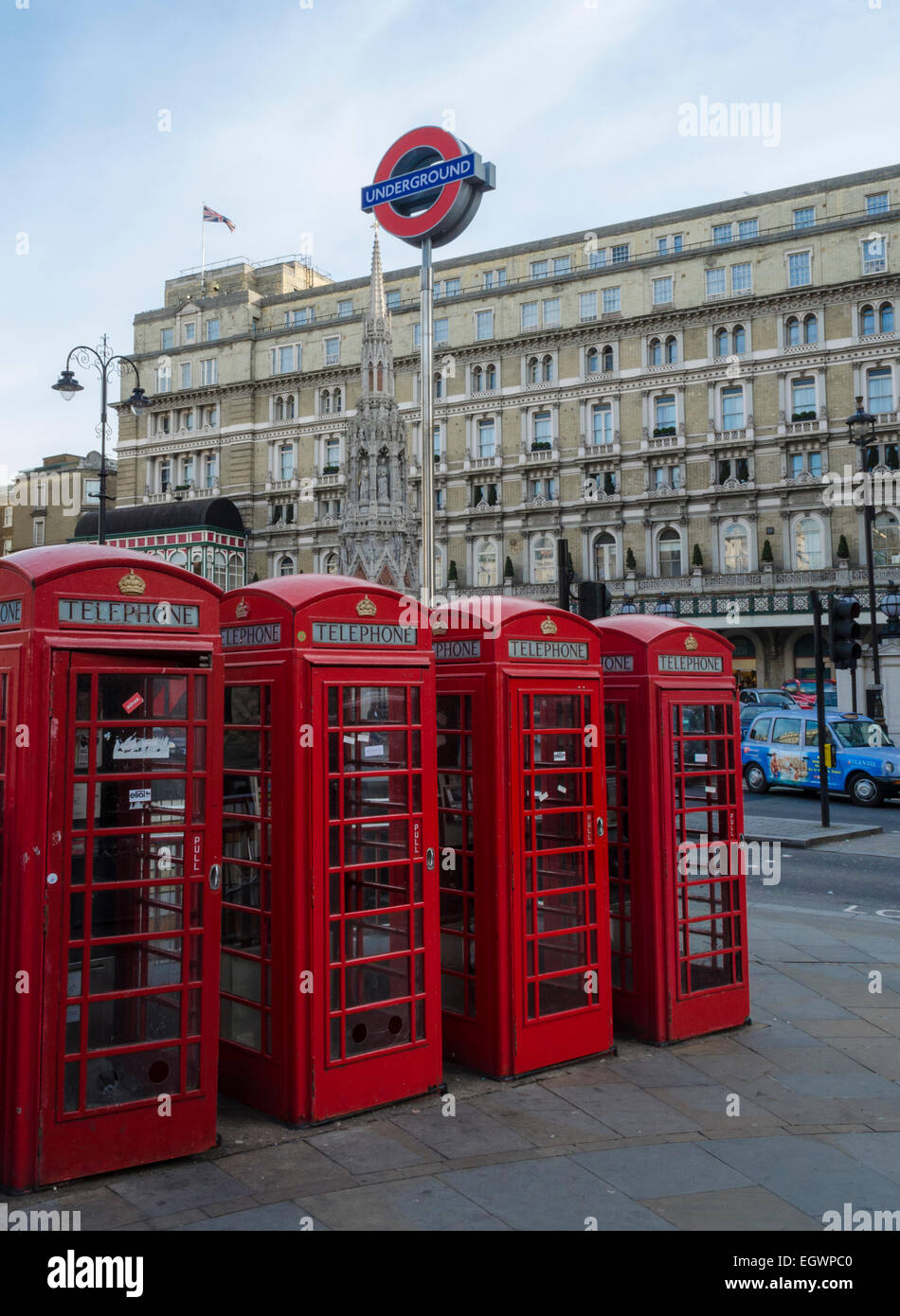 Public telephone booth train station hires stock photography and
