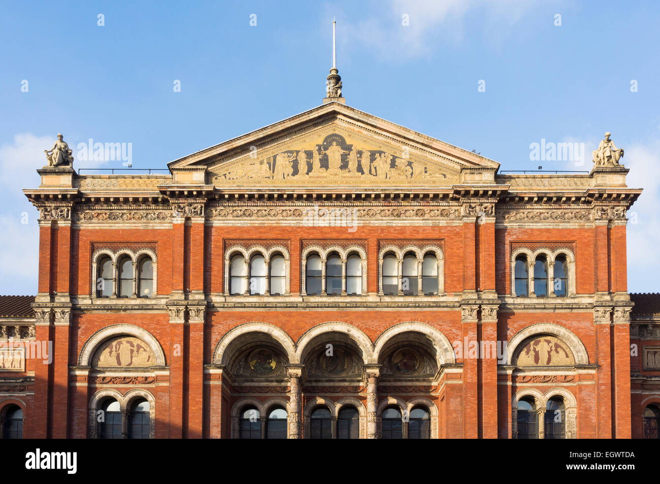 Victoria and Albert museum, V&A, London, England, UK Stock Photo