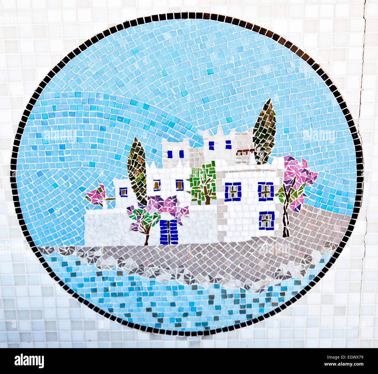 AEGEAN“ Turkish Mosaic Lamp DIY Home Kit – Mosaic Art Studio US