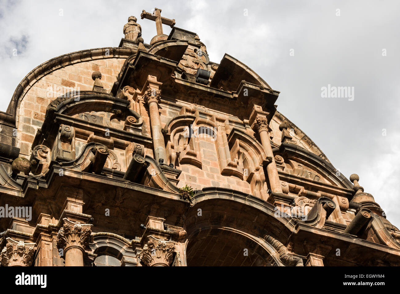 Cusco Cathedral in Peru Stock Photo