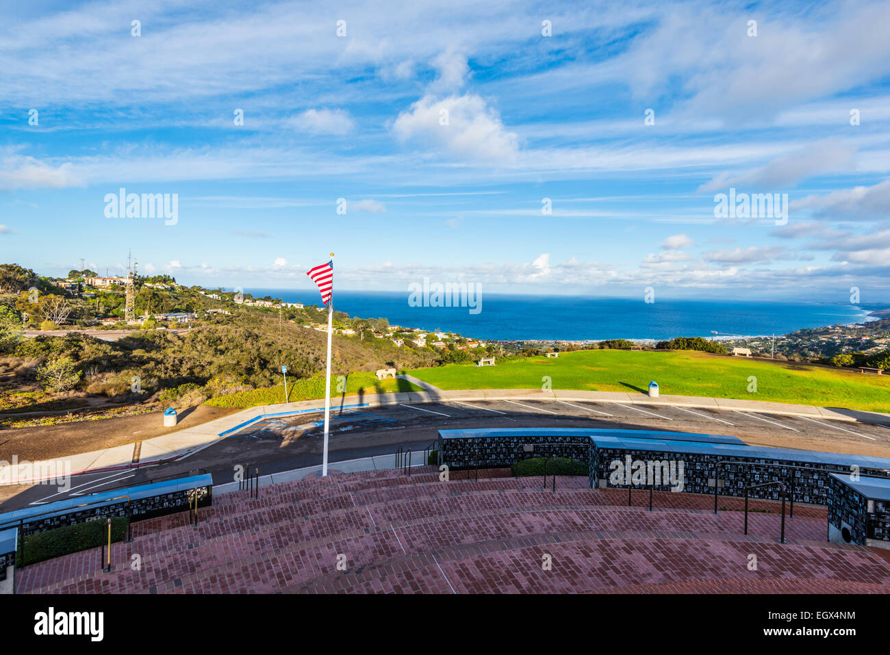 View from Mount Soledad Park. La Jolla, California, USA Stock Photo Alamy
