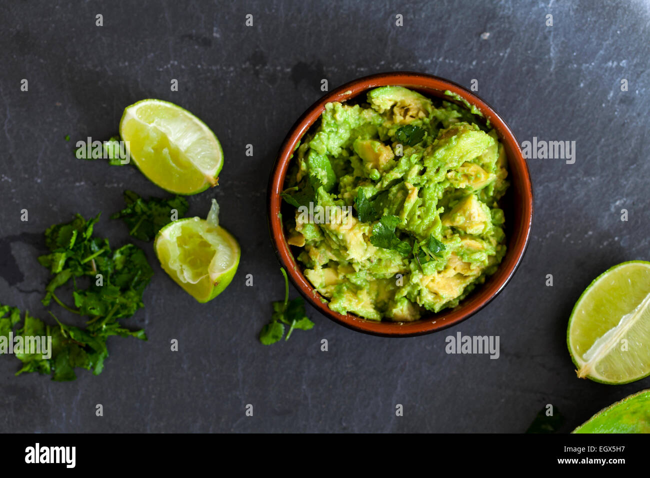 Avocado spread Stock Photo