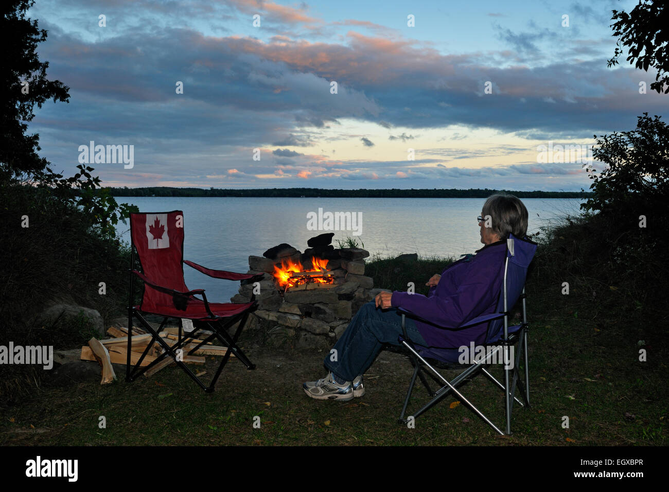 Manitoulin island camping hires stock photography and images Alamy
