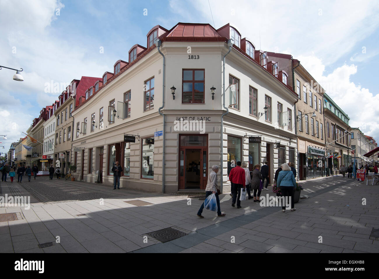 old town in Gothenburg in Sweden Scandinavia Stock Photo - Alamy