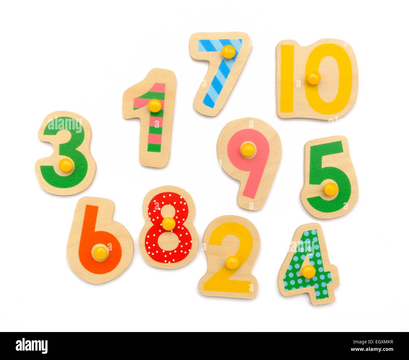 Numbers 1 to 10 hi-res stock photography and images - Alamy