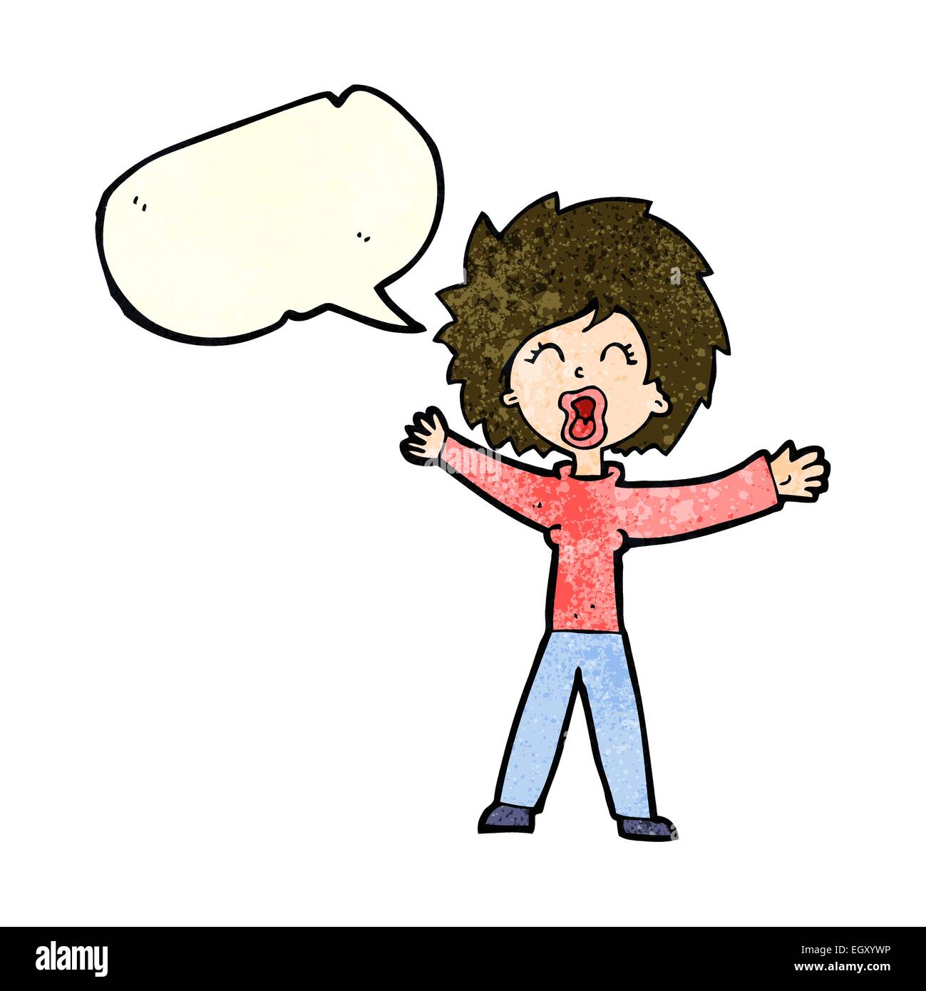 Woman scared screaming Stock Vector Images - Page 3 - Alamy