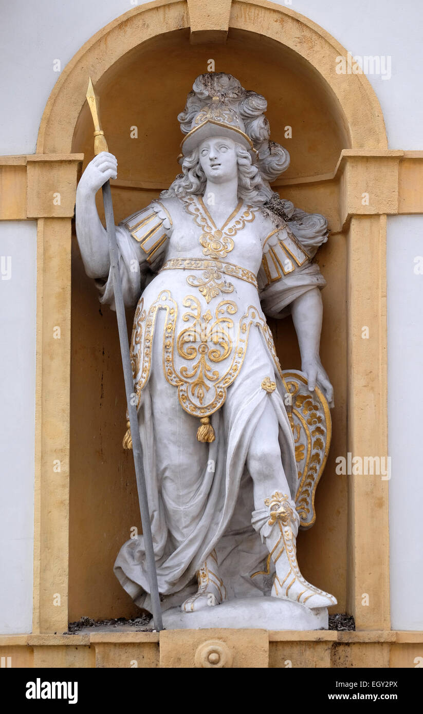 Minerva, Roman goddess of wisdom and sponsor of arts, trade, and ...