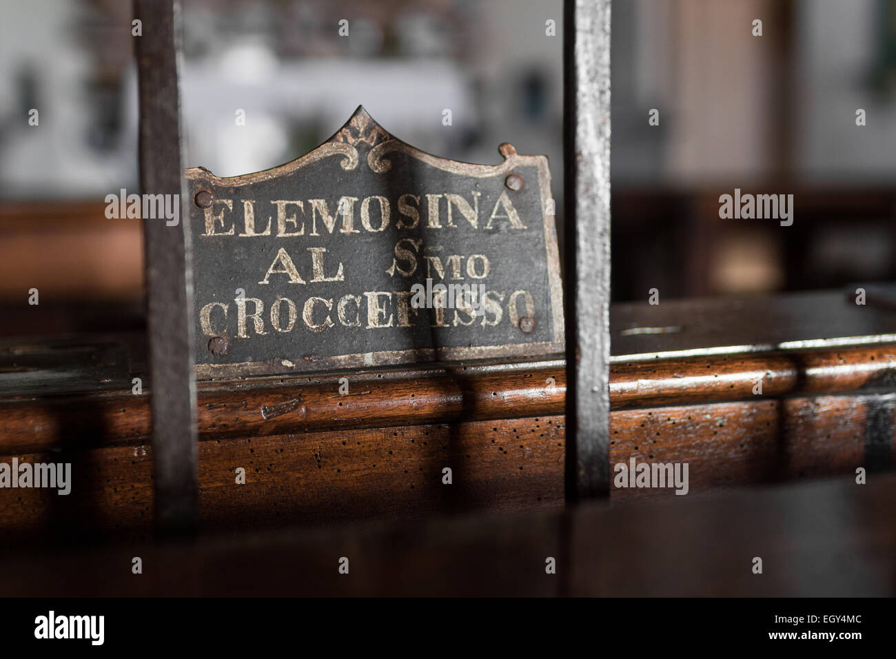Money collection box in church hires stock photography and images Alamy