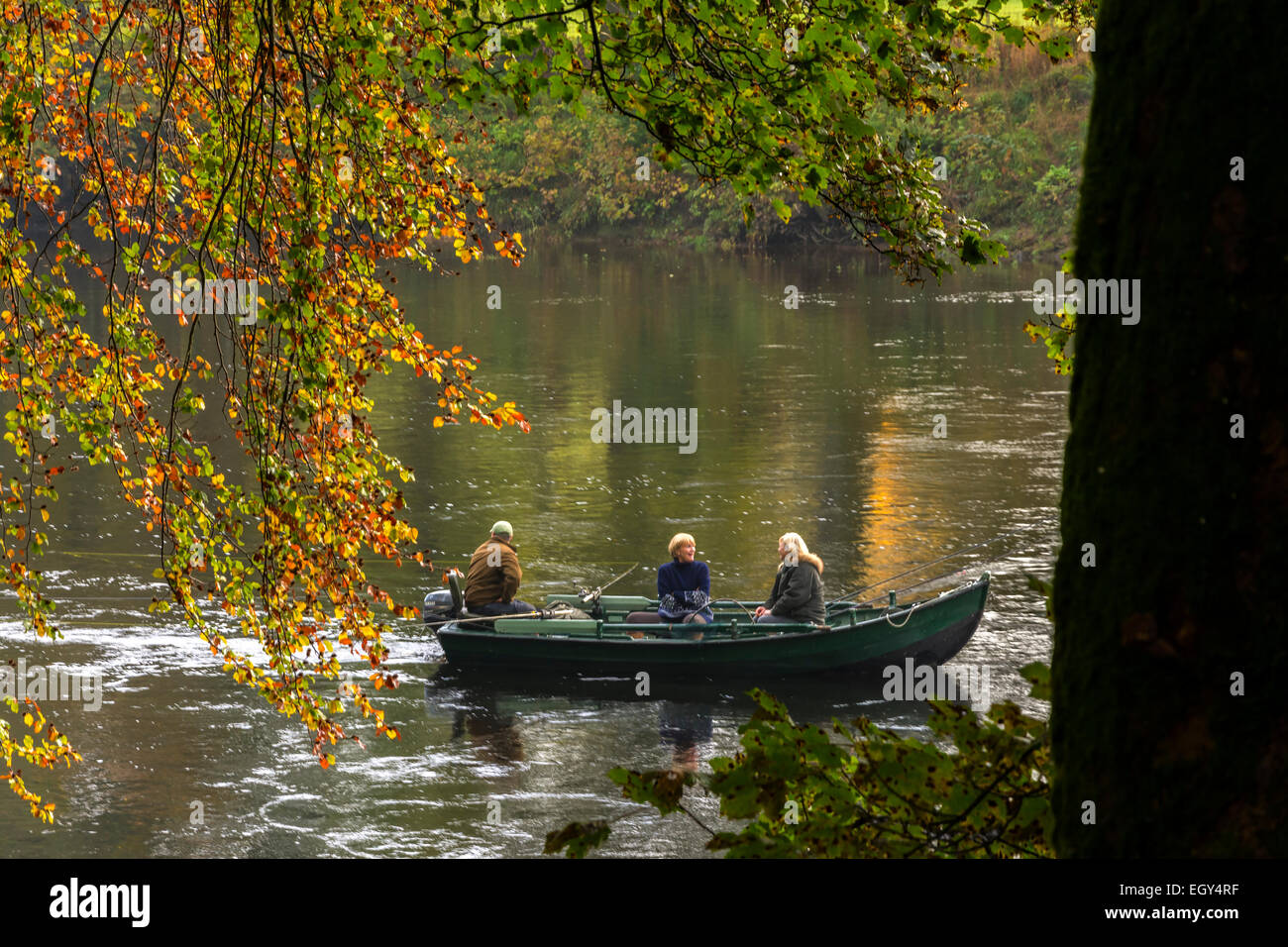 Loch Faskally, Pitlochry, Perthshire, Scotland, United Kingdom Stock Photo