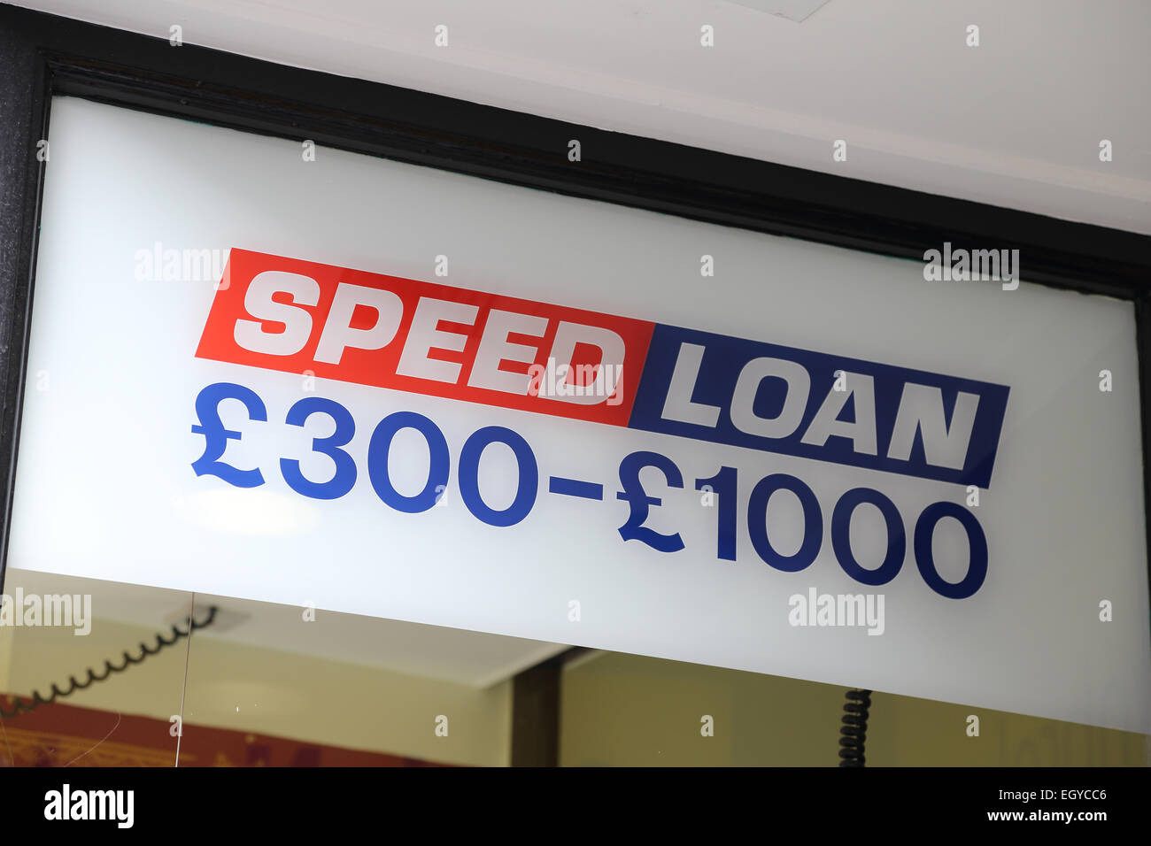 Loan shop sign, Edinburgh Stock Photo Alamy