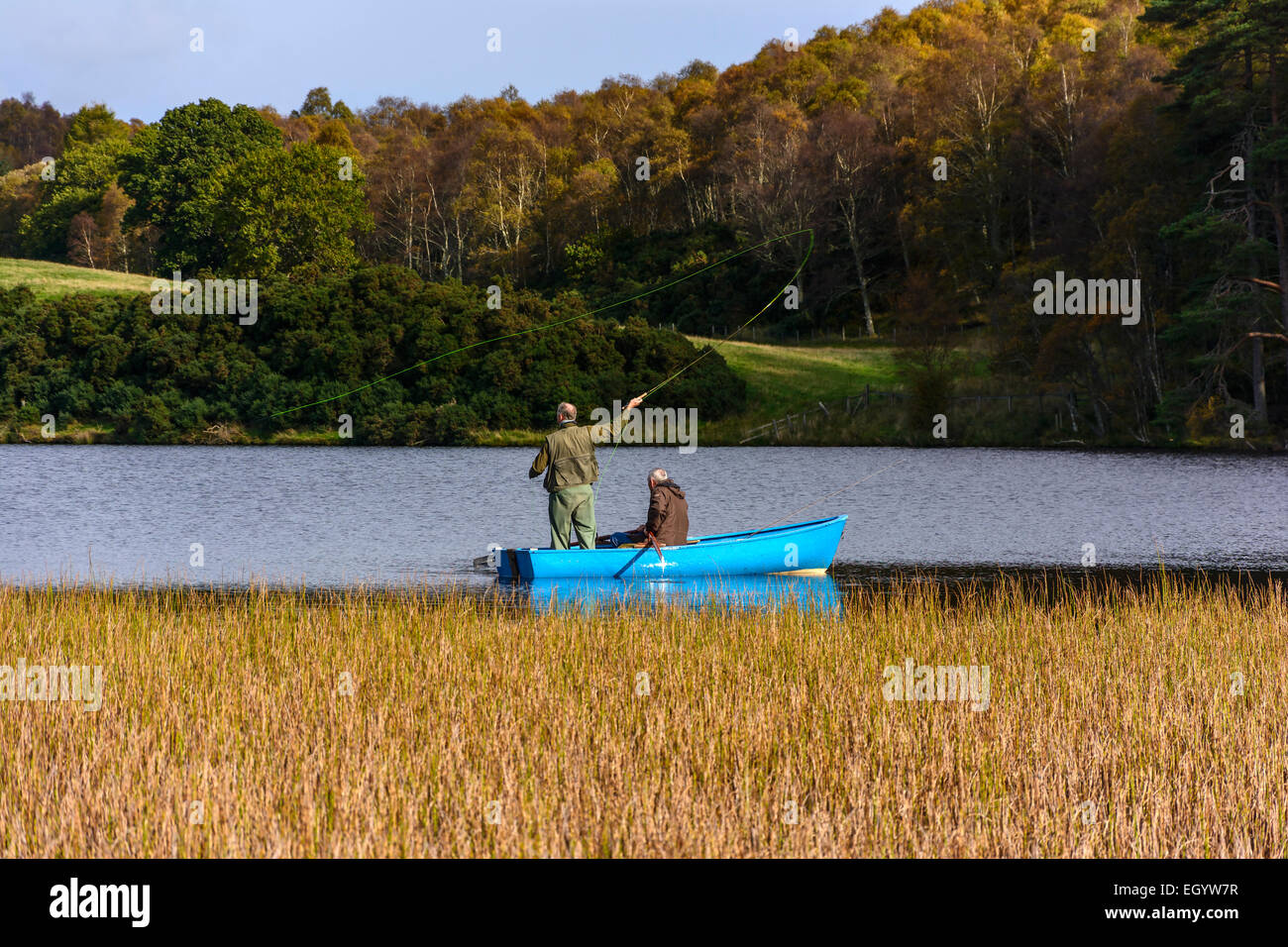 Loch Lundy, Black Isle, Highland Stock Photo