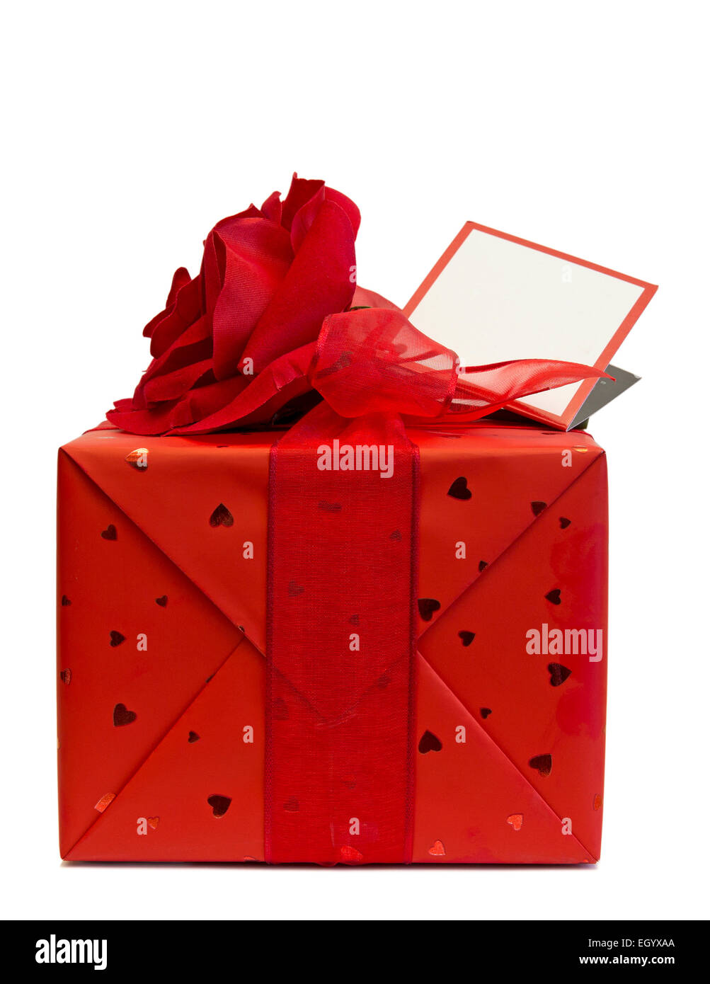 red isolated present Stock Photo - Alamy