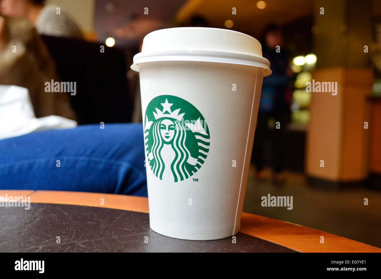 Starbucks Takeaway Cup Stock Photo Alamy starbucks-plastic-cup-sizes