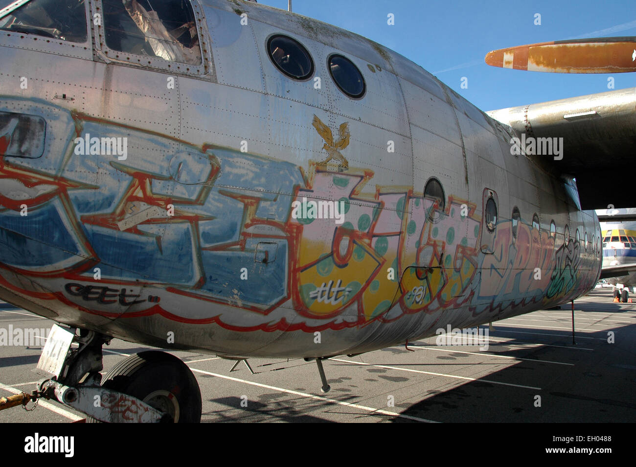 A Noratlas 2501 on display in the museum ''Les ailes anciennes'' in  Blagnac, near the town of Toulouse, southwestern France Stock Photo - Alamy