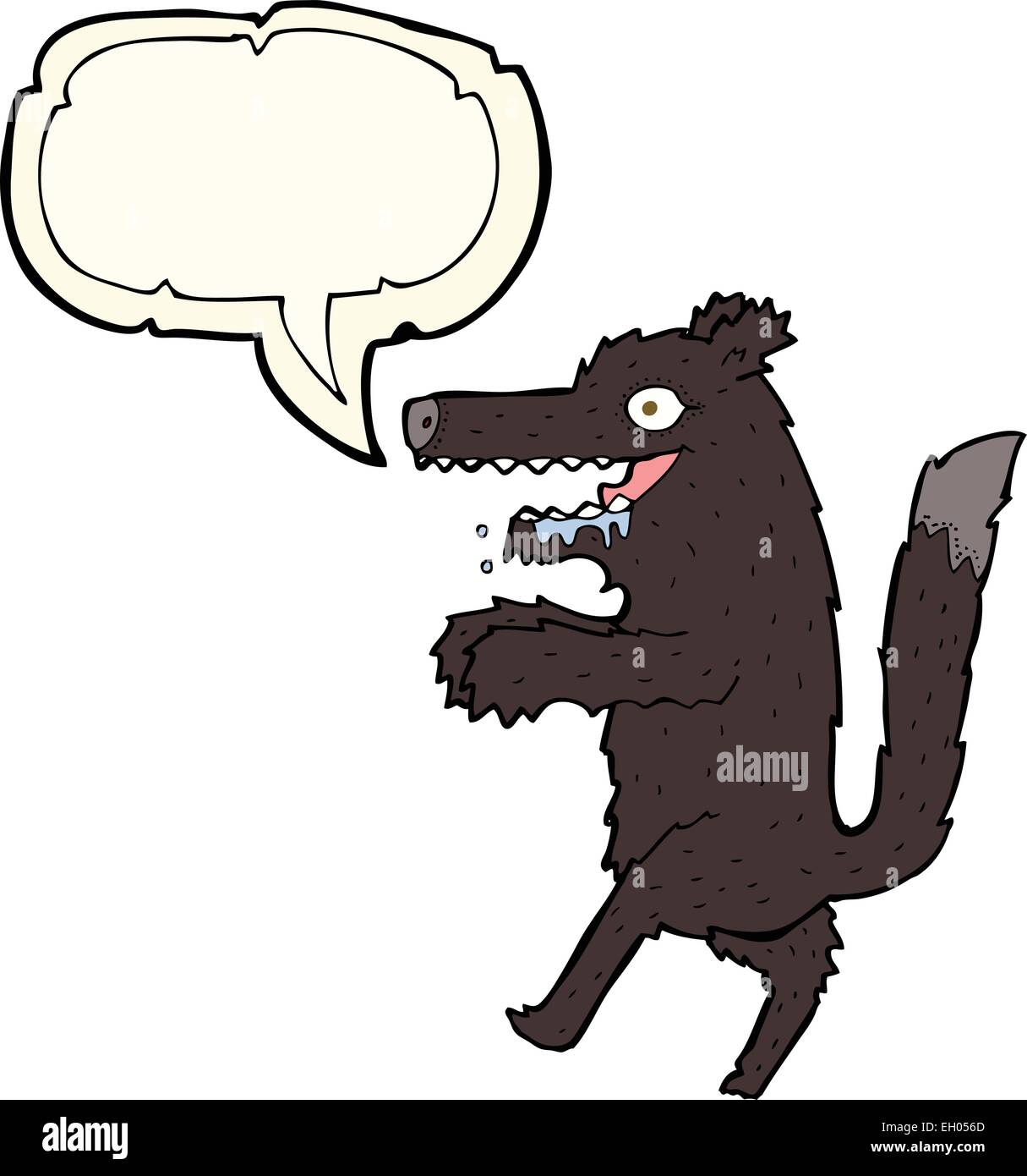 Big bad wolf cartoon Cut Out Stock Images & Pictures Alamy