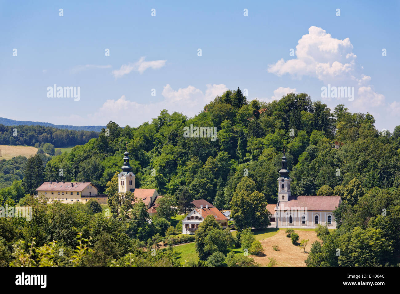 Austria, Burgenland, Neuhaus am Klausenbach Stock Photo