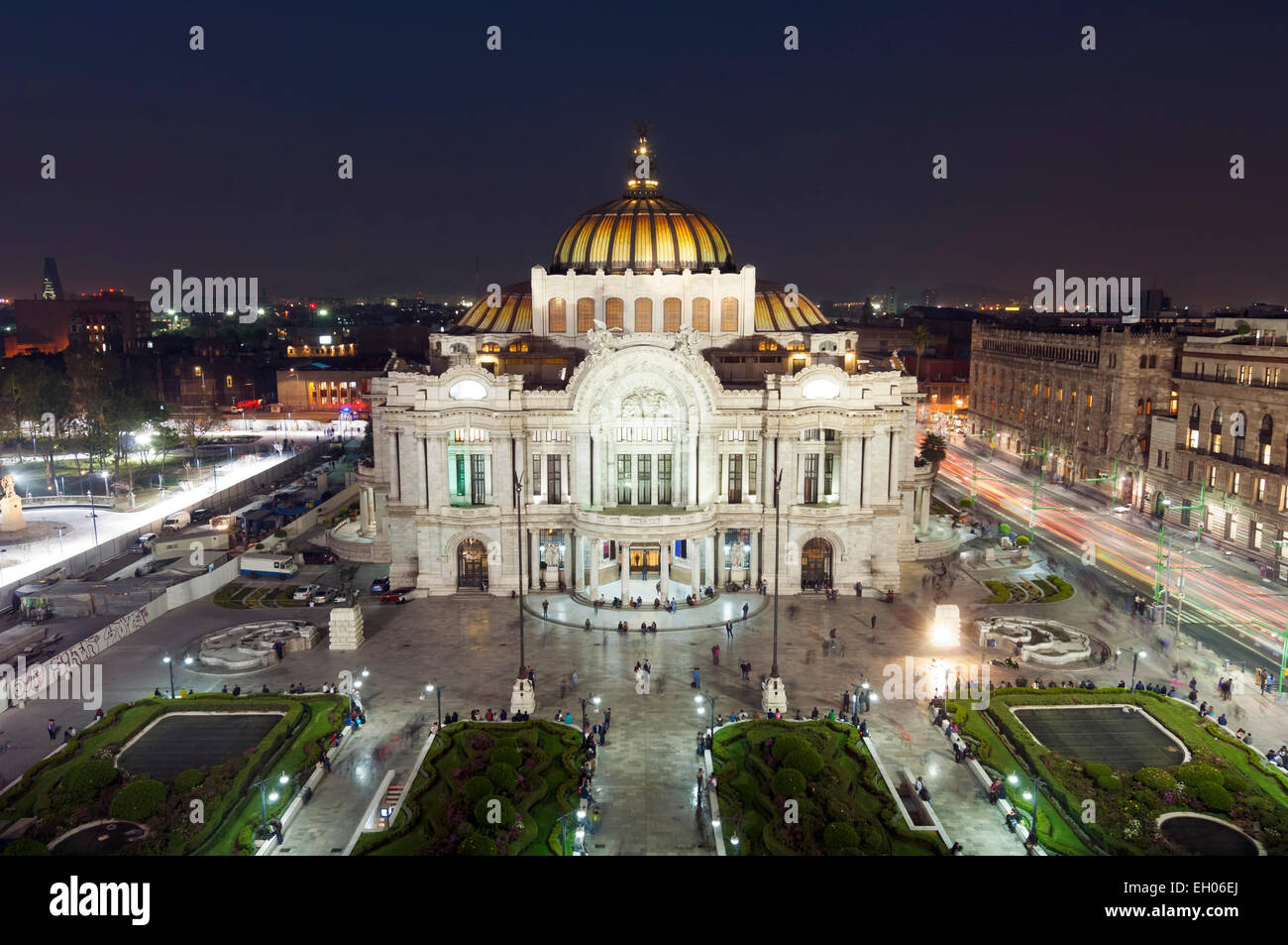 Palace Bellas Artes Stock Photo