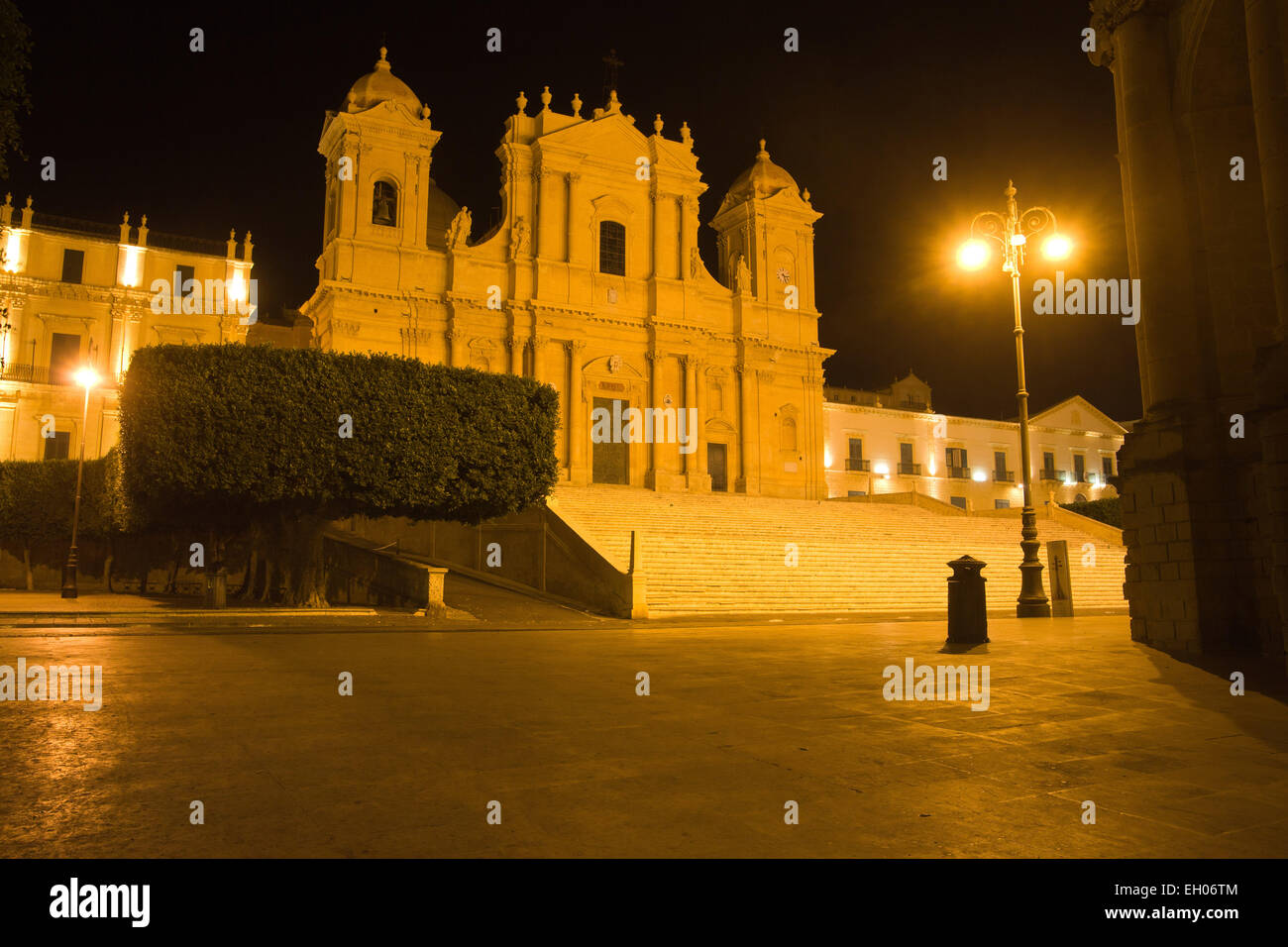 Cathedral of Noto, Sicily Stock Photo - Alamy