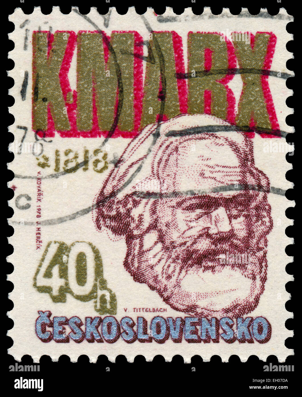 CZECHOSLOVAKIA CIRCA 1978 Stamp printed in Czechoslovakia shows