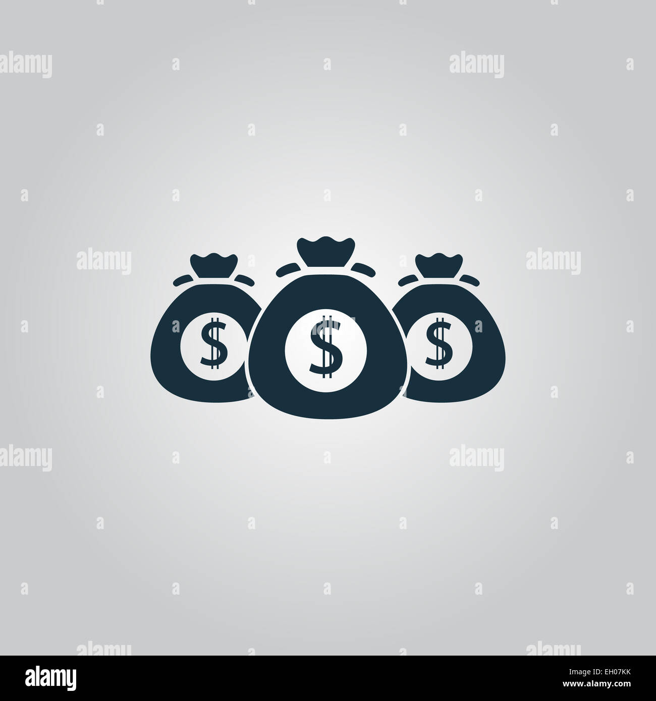 Money bag icon Stock Photo