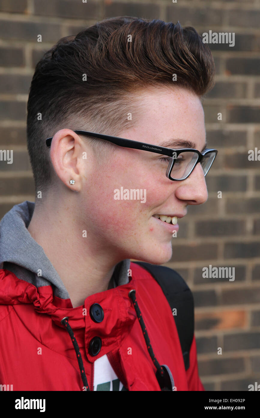 Profile Teen Boy High Resolution Stock Photography and Images - Alamy