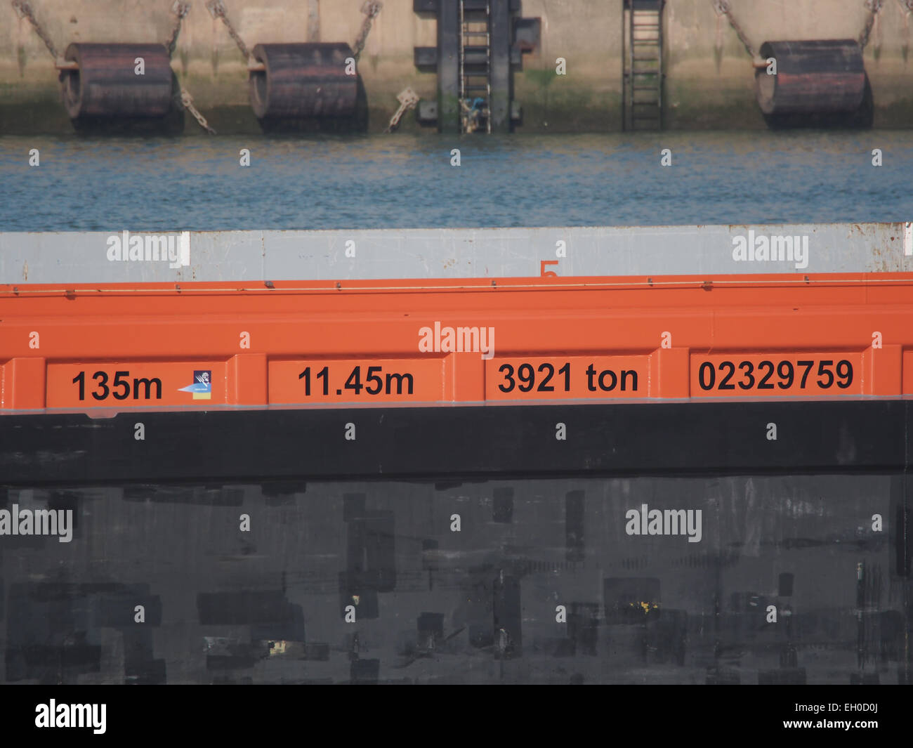 Michel Angelo ENI 02329759, Mississippihaven, Port of Rotterdam, pic2 Stock Photo