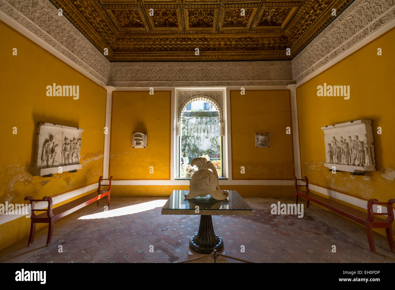 casa de Pilatos, an Andalisian palace in Seville Stock Photo