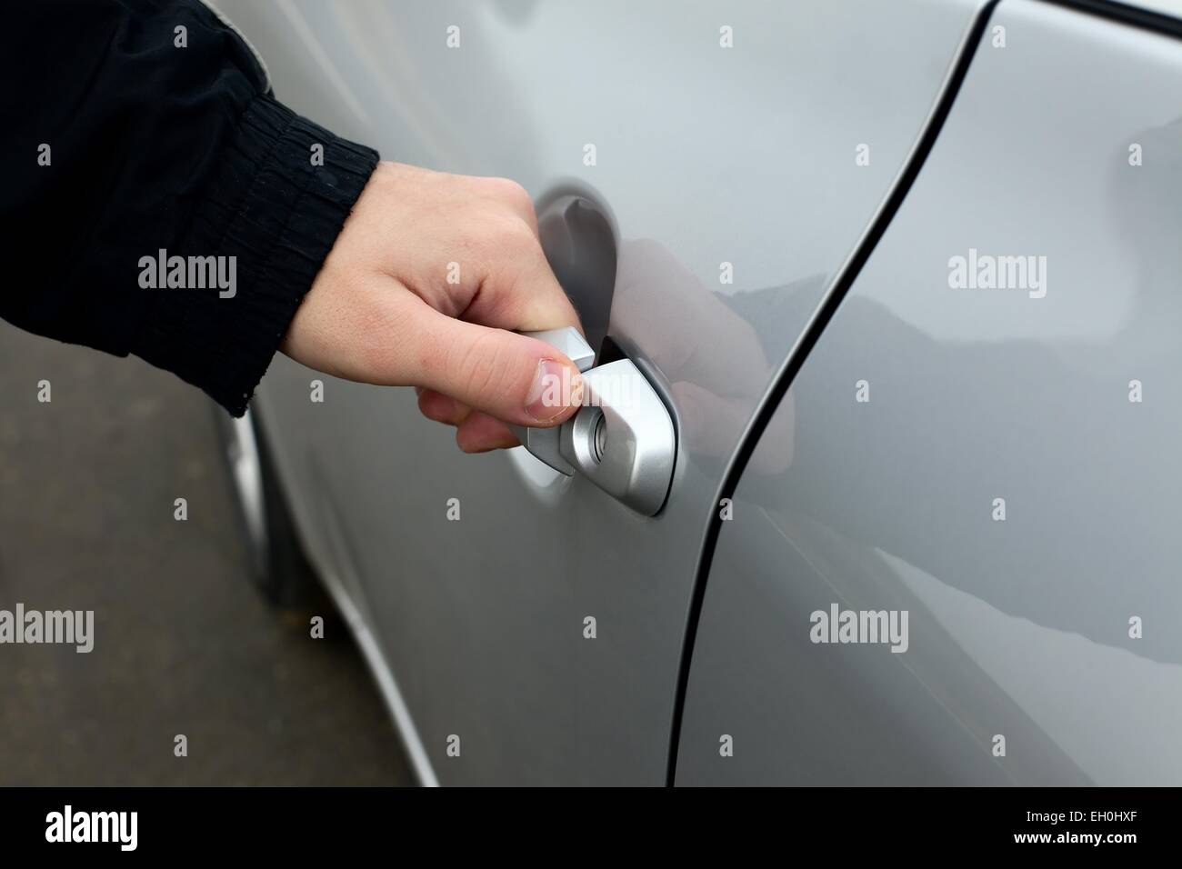 Car Door Stock Photo