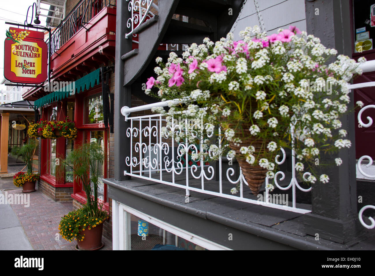 Charming galleries, boutiques and cafes line Rue SaintJean Baptiste in