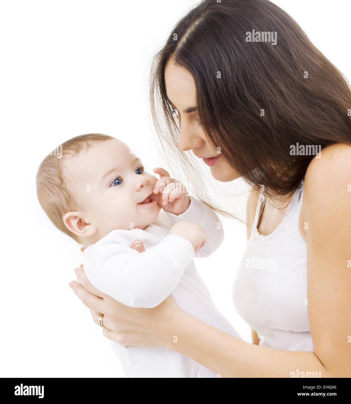 baby and mother Stock Photo - Alamy
