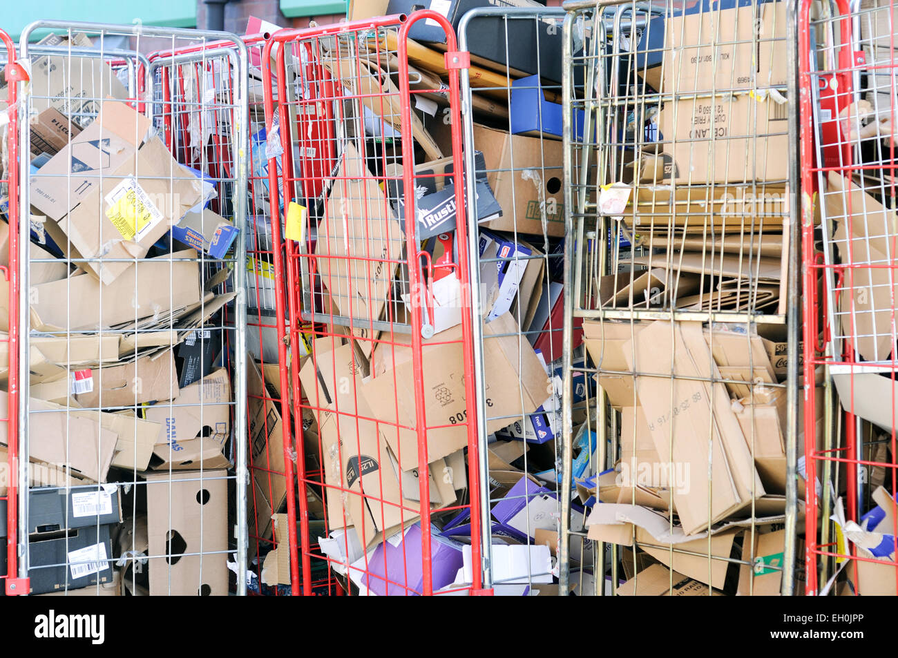 Iceland Freezer Food Store Stock Photo Alamy