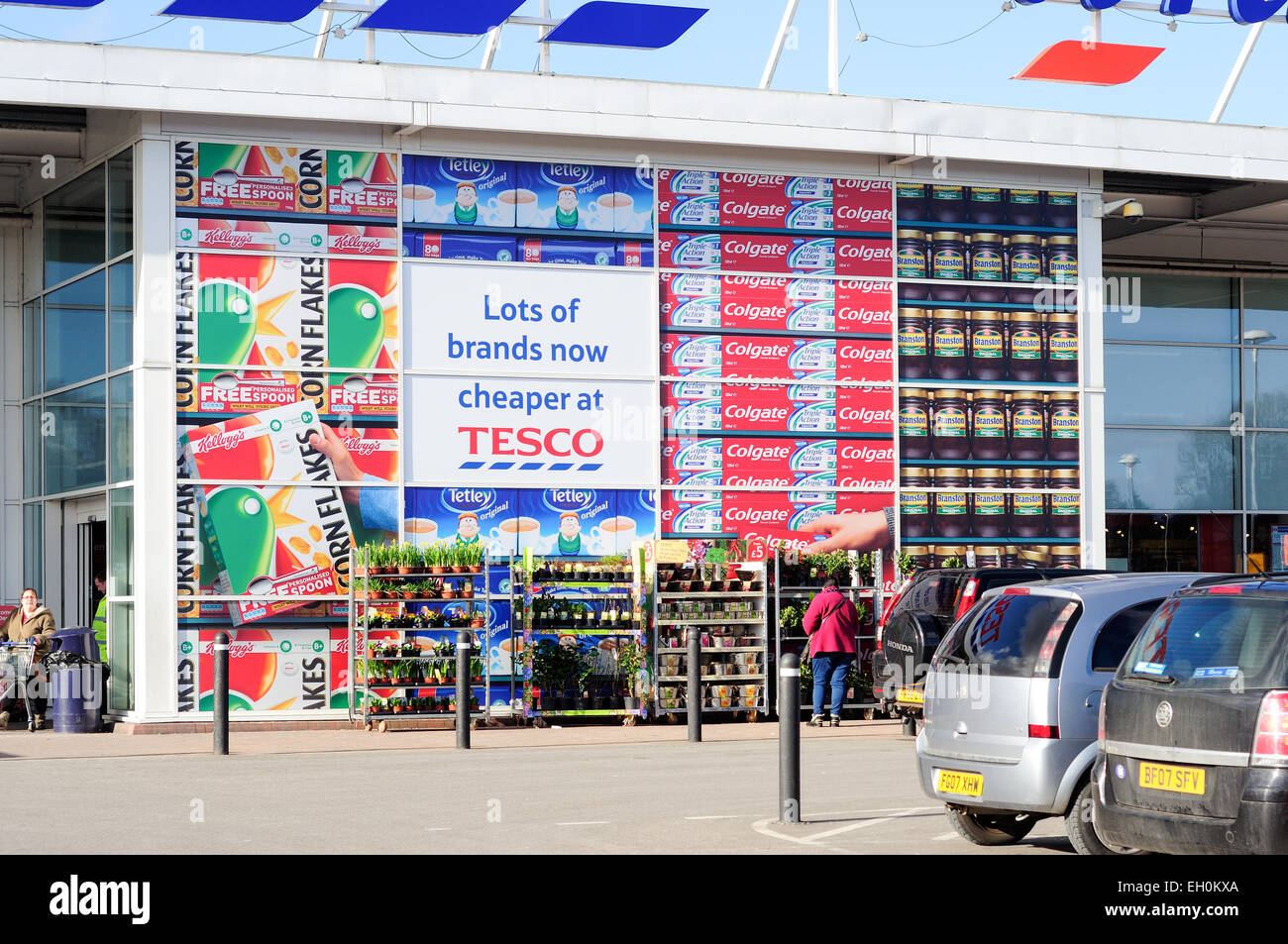 Tesco Extra Mansfield ,UK Stock Photo Alamy