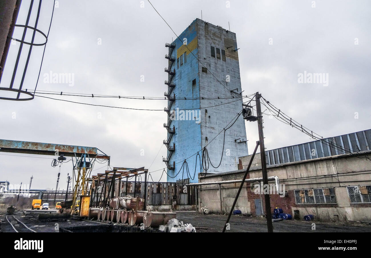 Zasyadko mine hi-res stock photography and images - Alamy