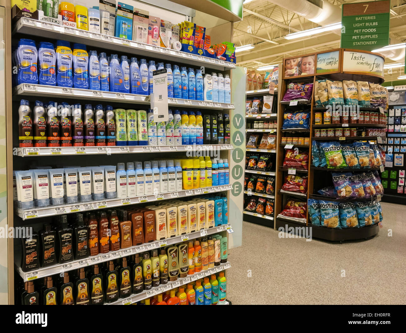 Publix Super Market in Florida Stock Photo