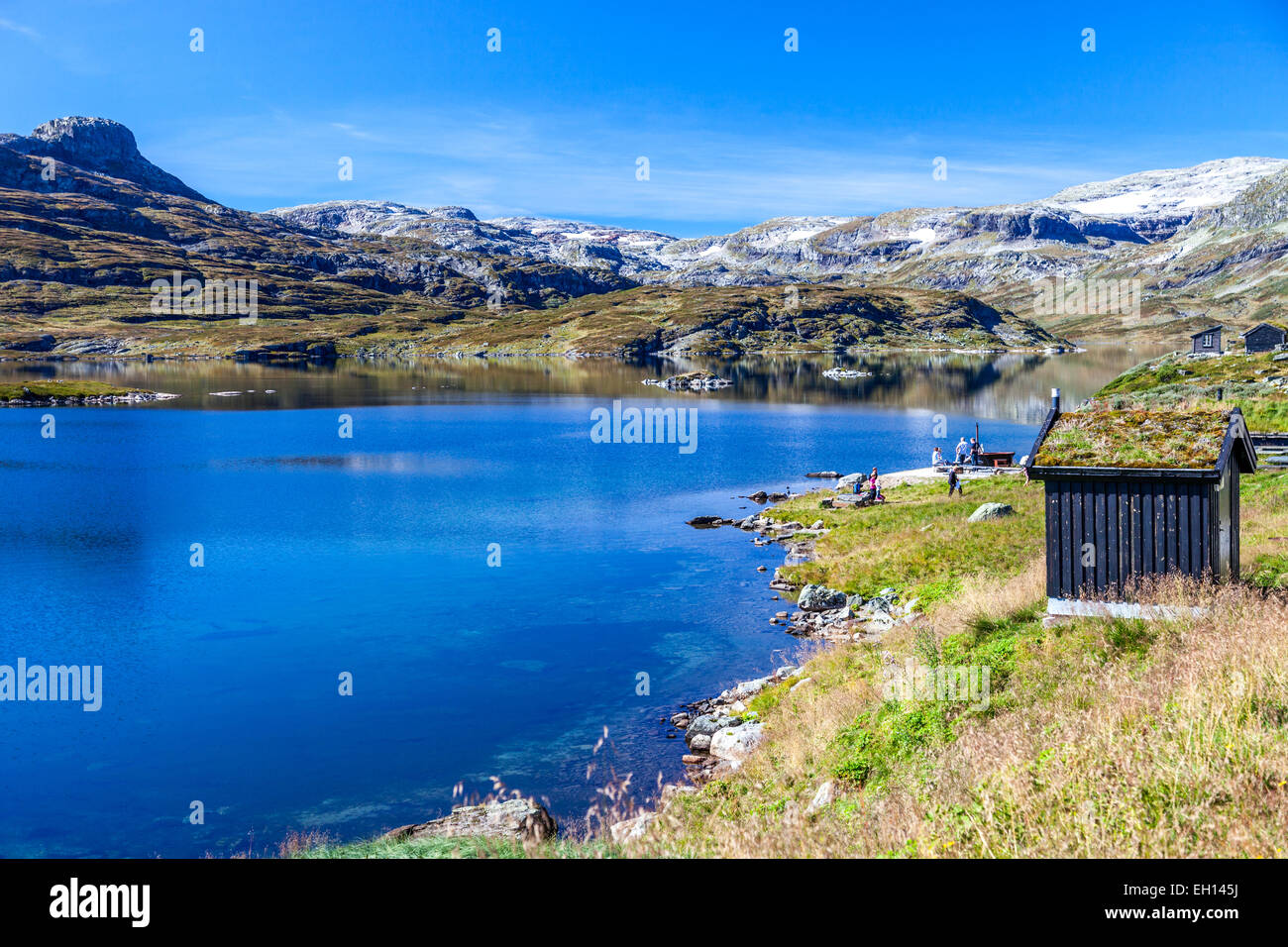 Norwegian Summer in Telemark Stock Photo Alamy