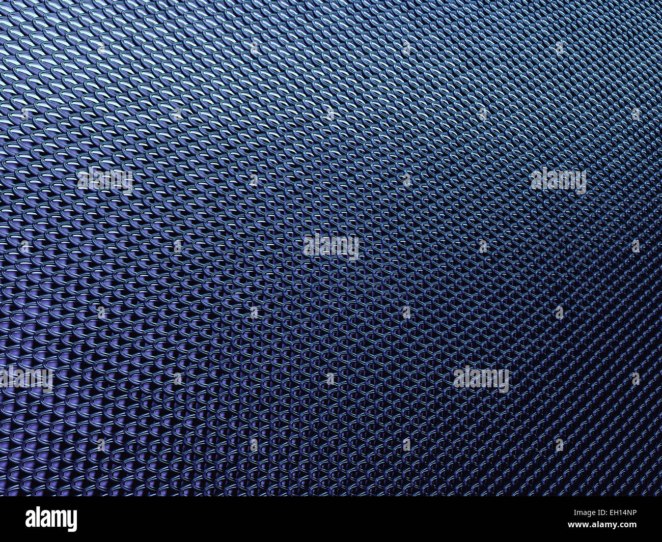 Blue fish Scales textured material or background Stock Photo