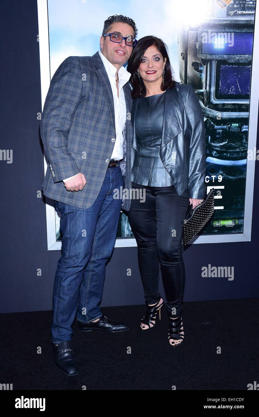 New York, NY, USA. 4th Mar, 2015. Richard Wakile, Kathy Wakile at