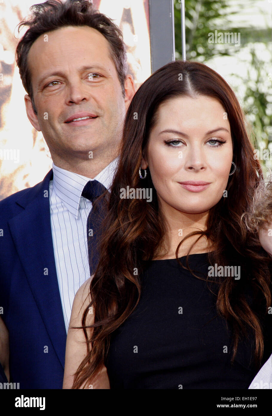 Hollywood, USA. 04th Mar, 2015. Vince Vaughn and wife Kyla Weber at the